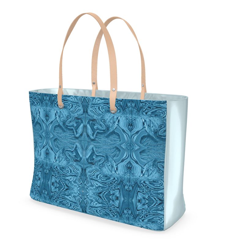 Blue Denim Design Handbags