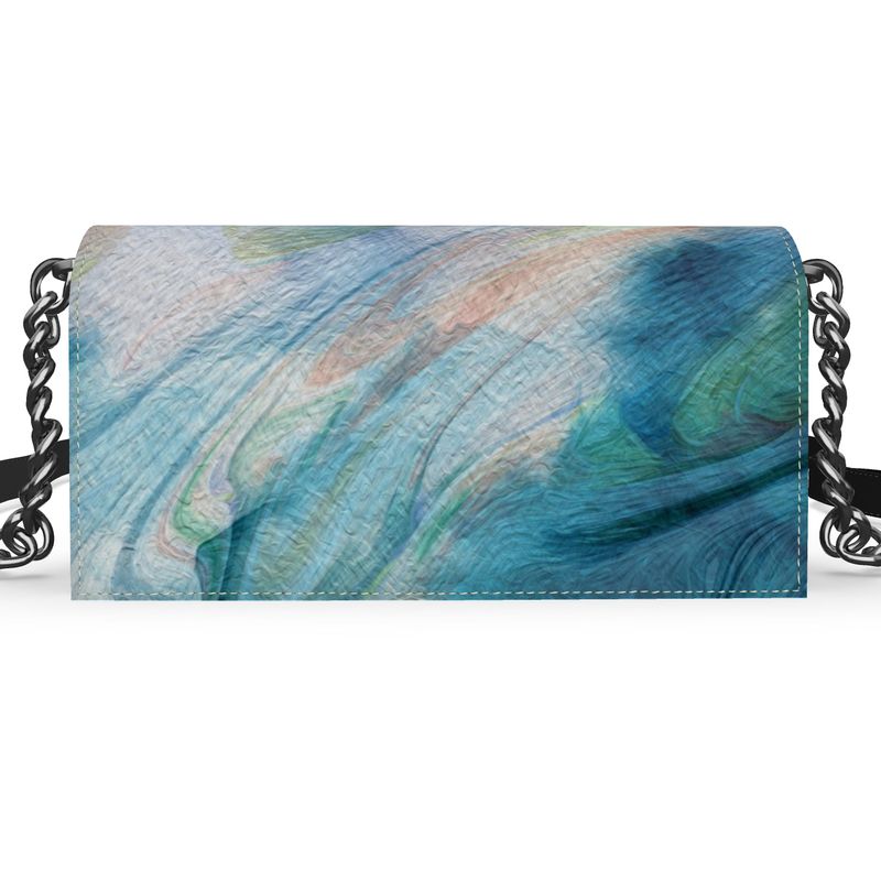 Peaceful Teals 'Kenway' Evening Bag