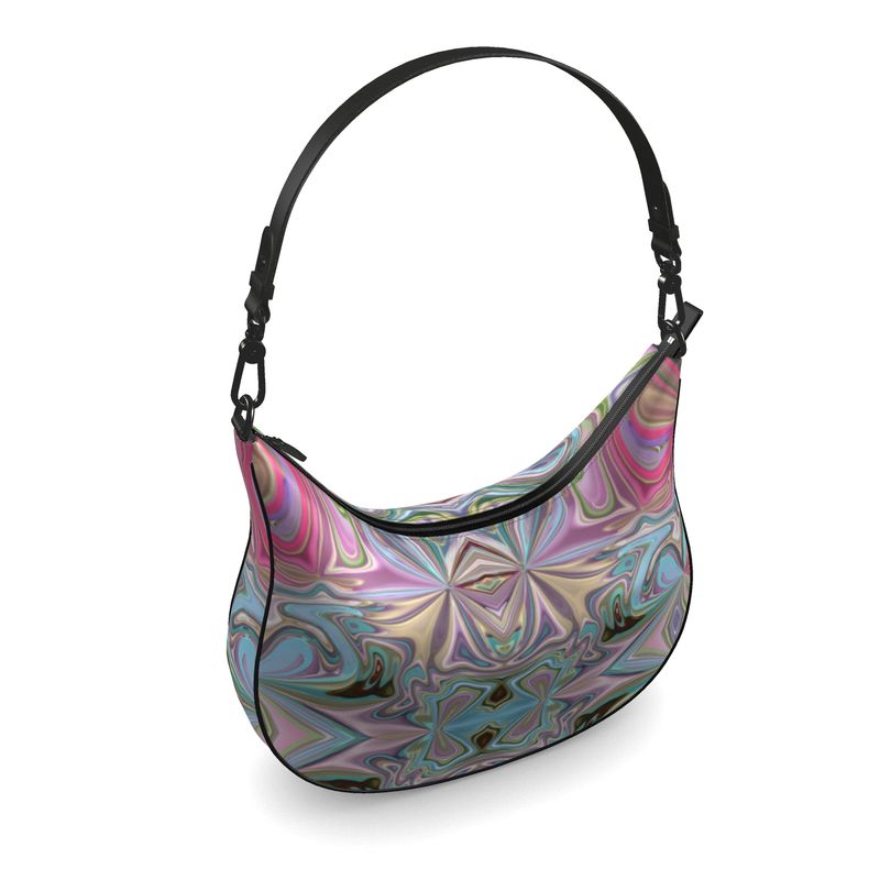 60s Time Travel Curve Hobo Bag